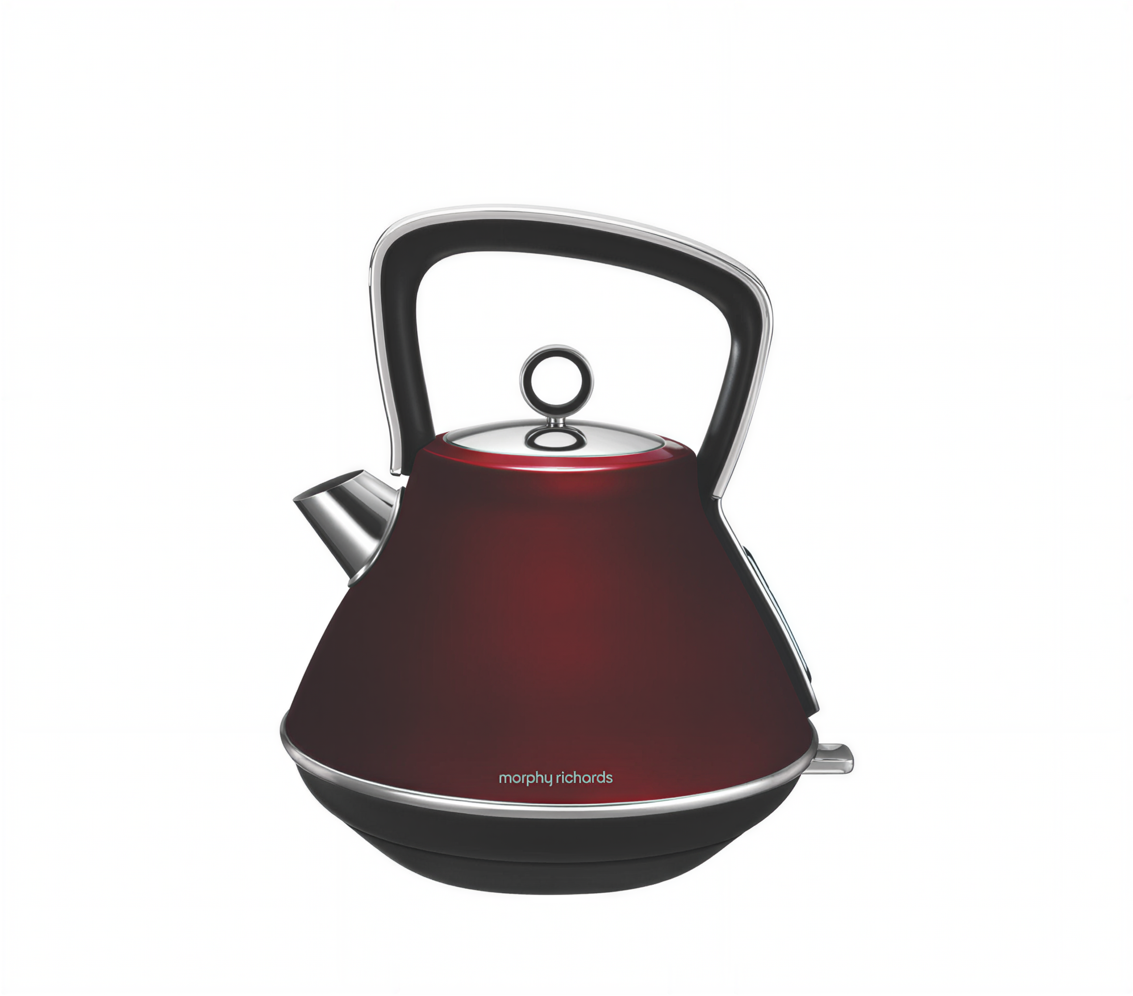 Morphy Richards Evoke Pyramid Kettle 1.5L Red | 100108