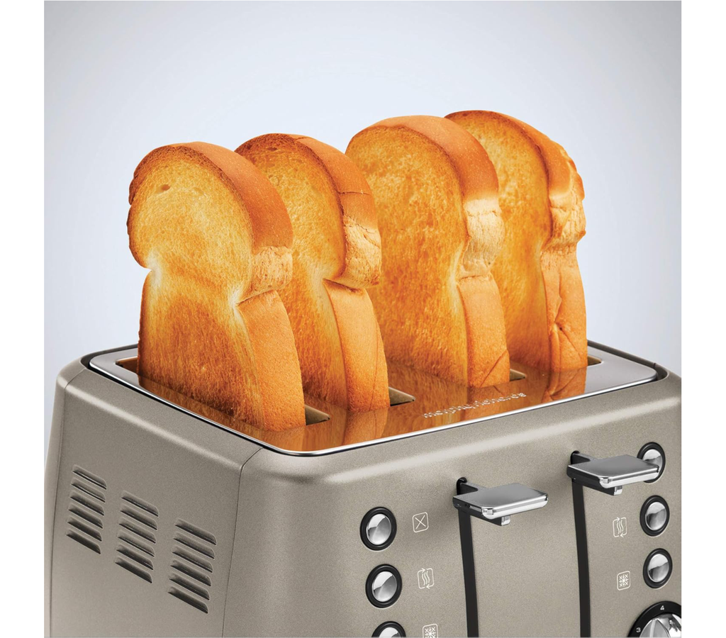 Morphy Richards Evoke 4-Slices Toaster Platinum | 240103