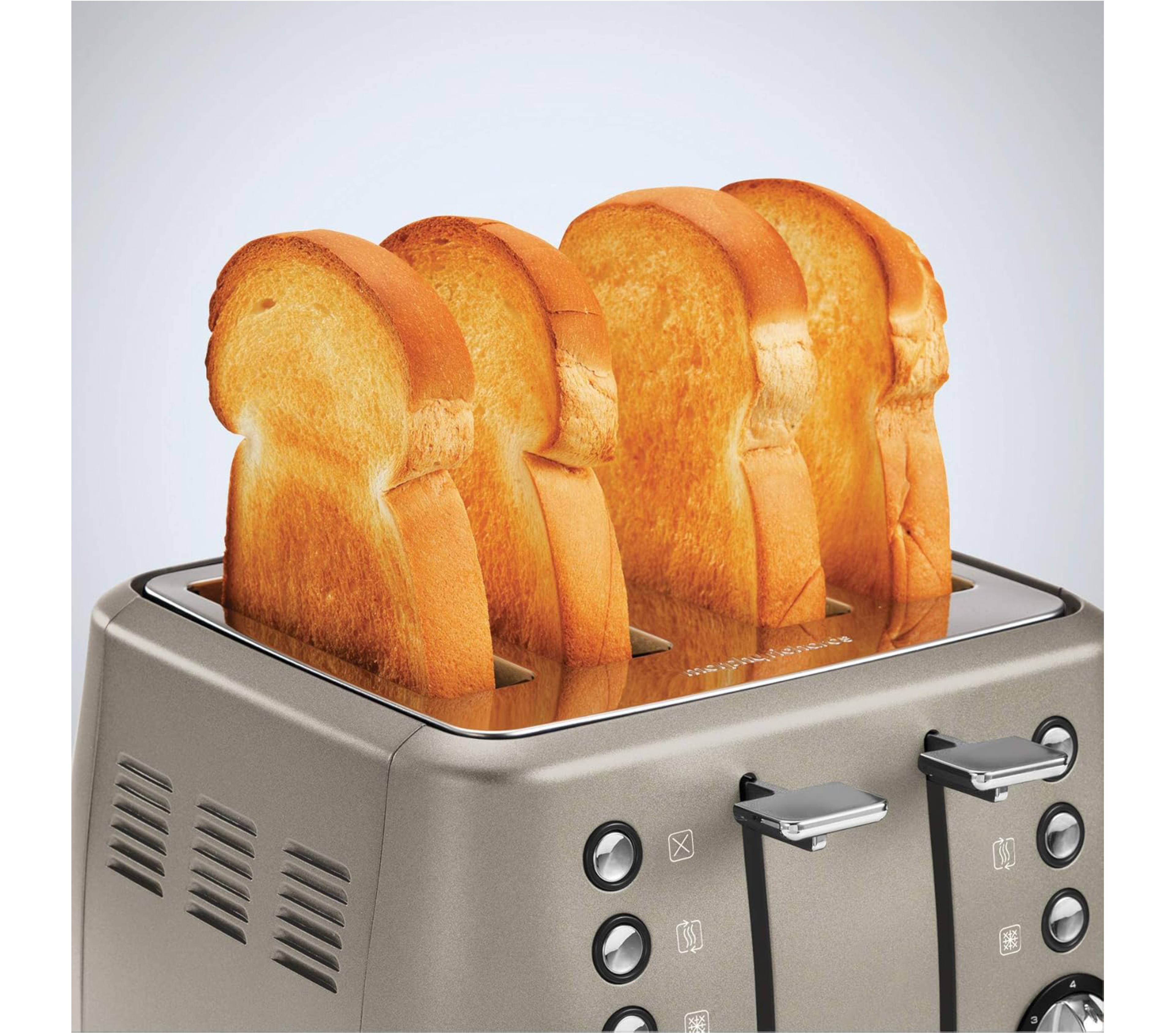 Morphy Richards Evoke 4-Slices Toaster Platinum | 240103