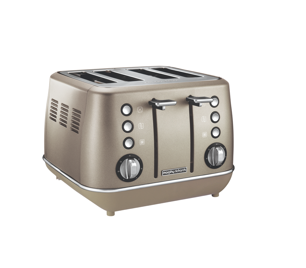 Morphy Richards Evoke 4-Slices Toaster Platinum | 240103