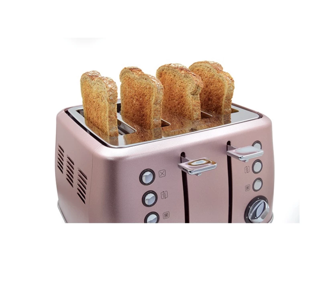 Morphy Richards Evoke 4-Slices Toaster Rose Quartz | 240117
