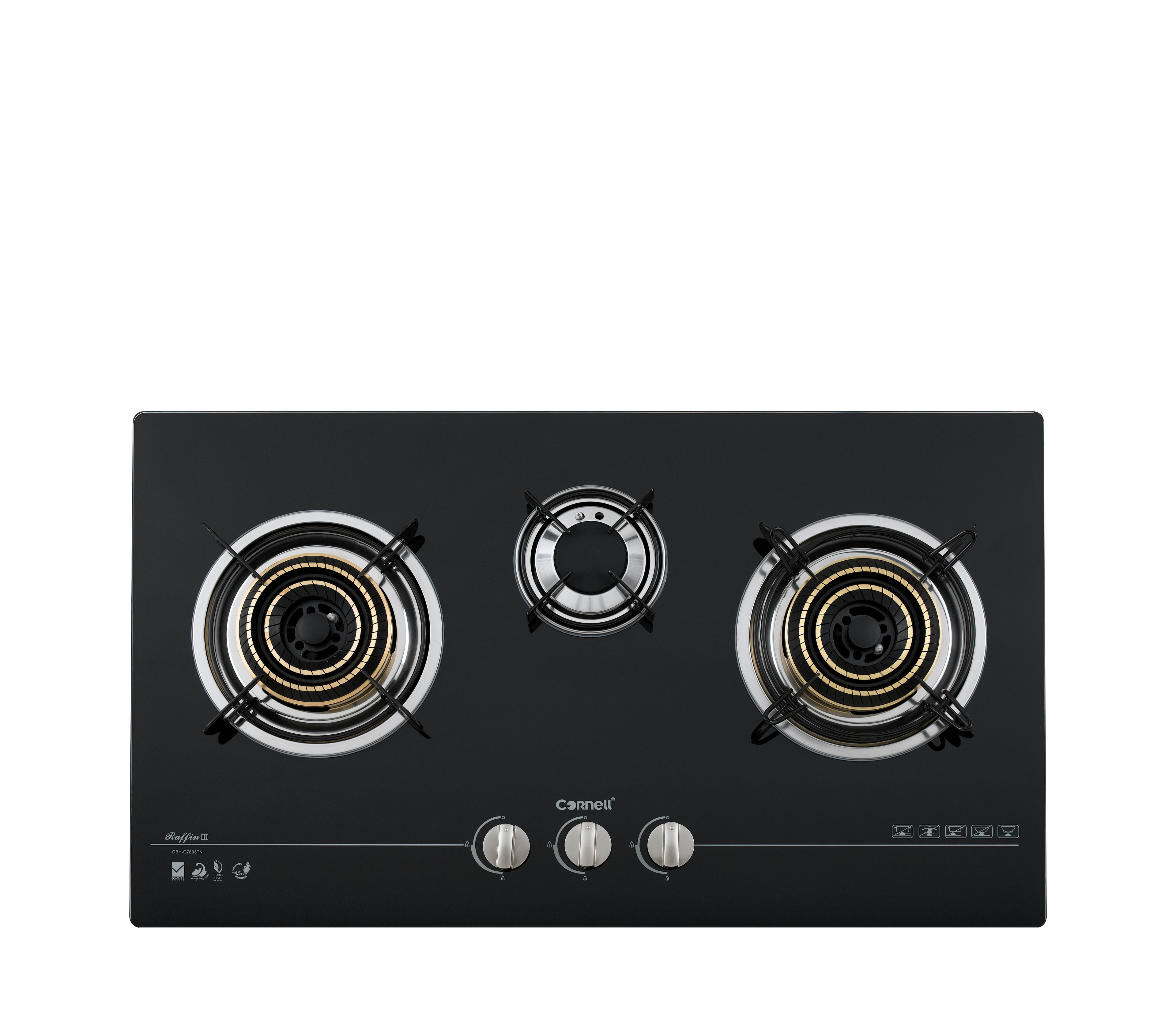 Cornell 3 Burner Built-In Hob | CBH-G7803TNC