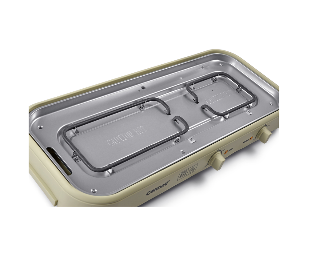 Cornell 2-In-1 Table Top Grill | CCG-EL118DTB