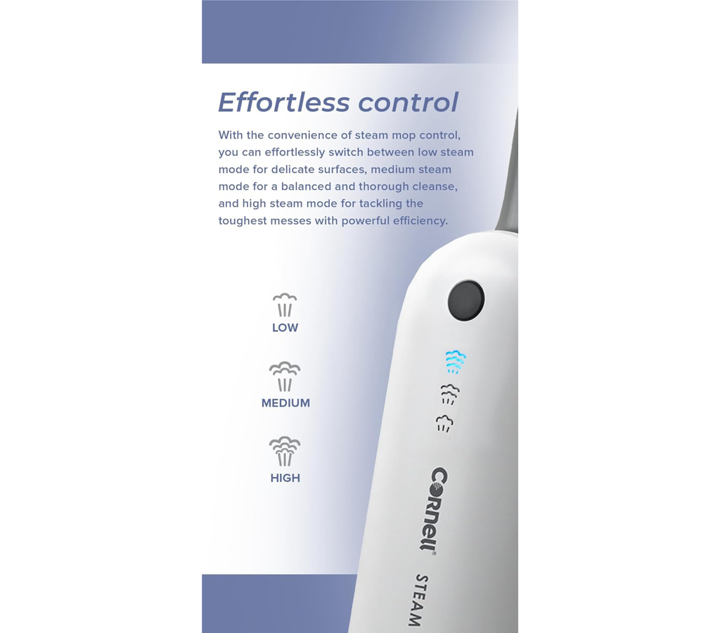 Cornell Nano Steam Mop | CESM330WH