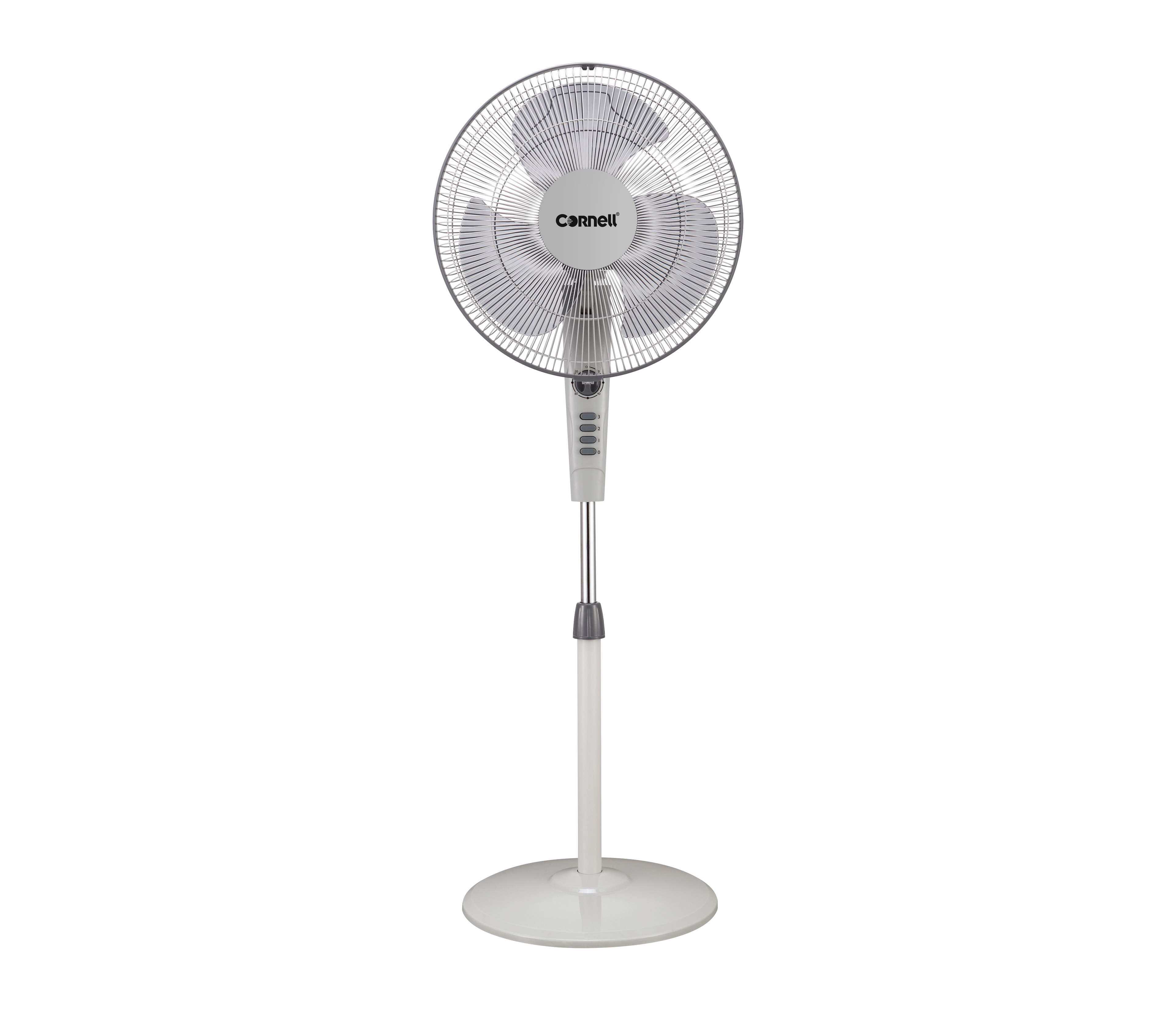 Cornell 16” Stand Fan with Timer Grey | CFN-S40GY