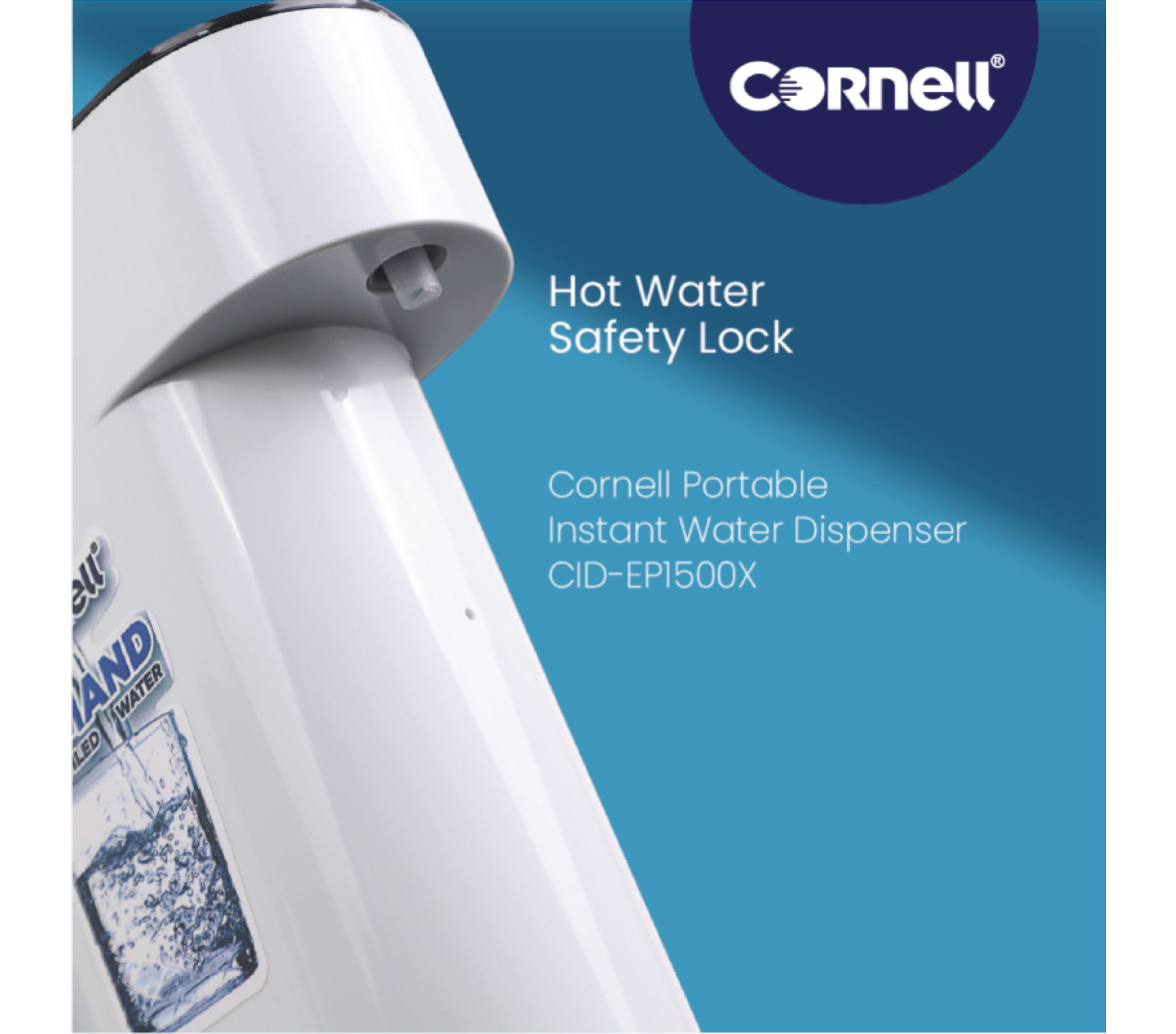 Cornell Instant Hot Water Dispenser | CID-EP1500X