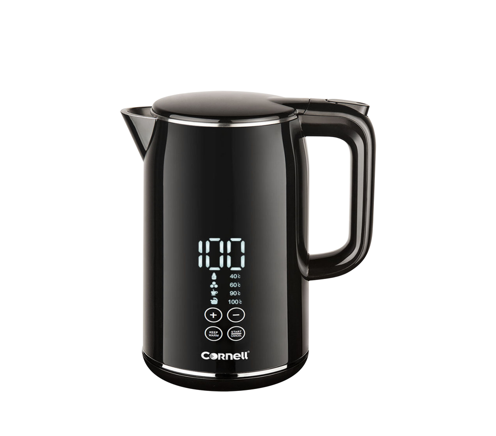 Cornell Digital Cordless Kettle with Temperature Control 1.7L | CJK-E170DS