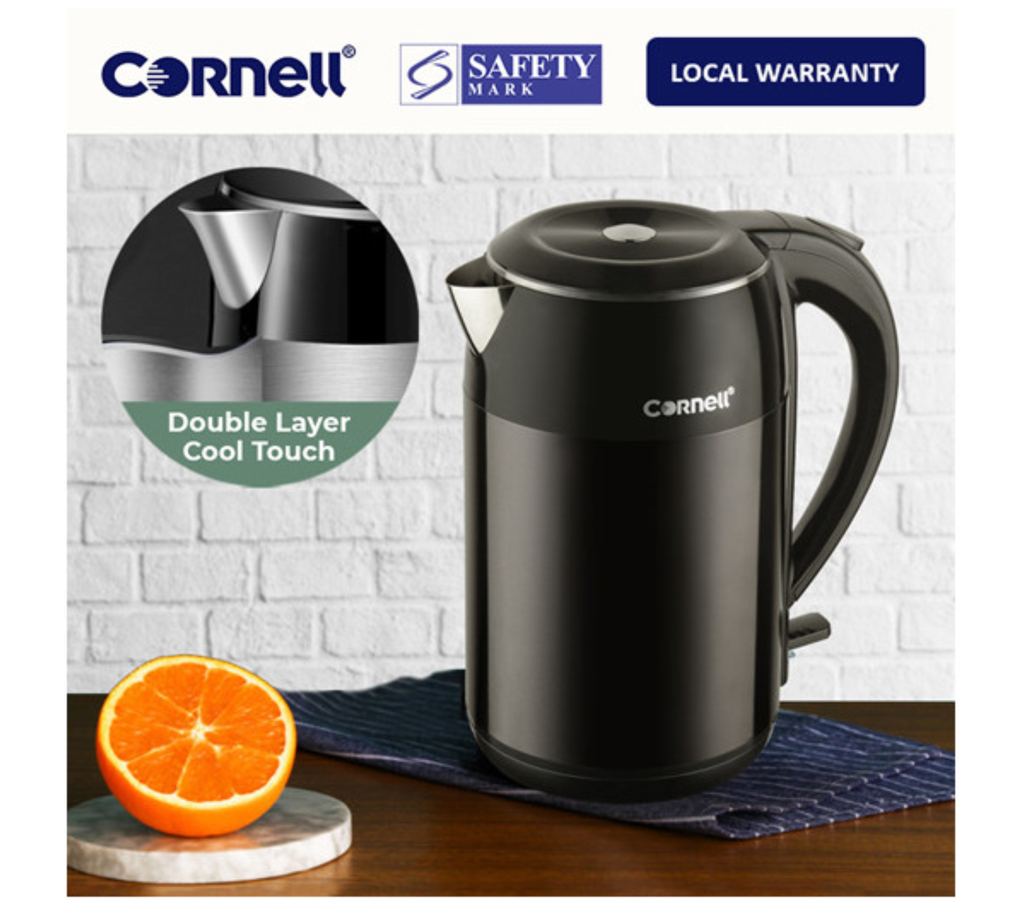 Cornell Cool Touch Jug Kettle 1.8L | CJK-P182SSB