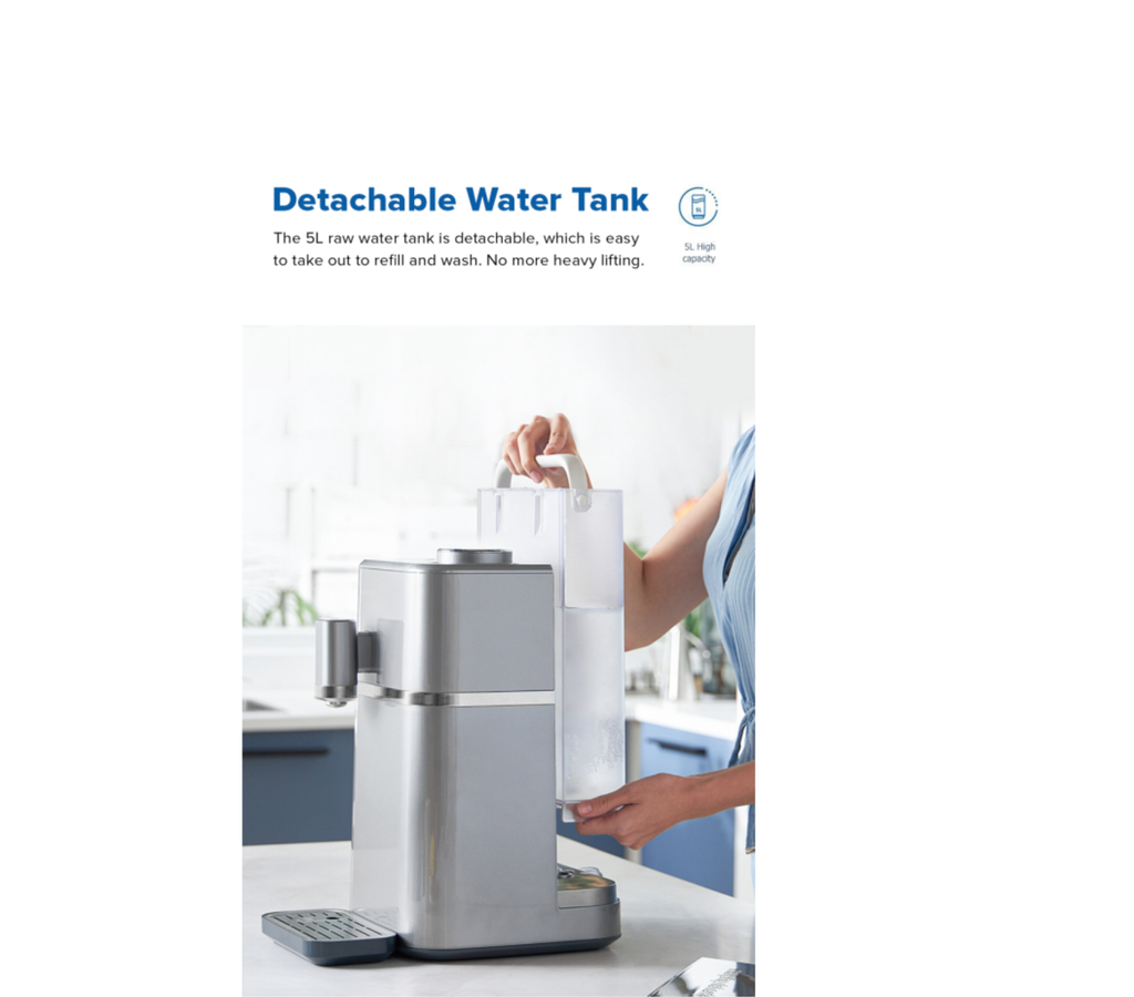 Cornell Instant Water Dispenser with Reverse Osmosis Purifier 5L | CRO-5PROG