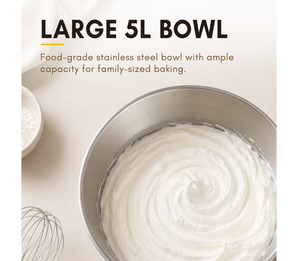 Cornell Stand Mixer 5.0L | CSM515BK