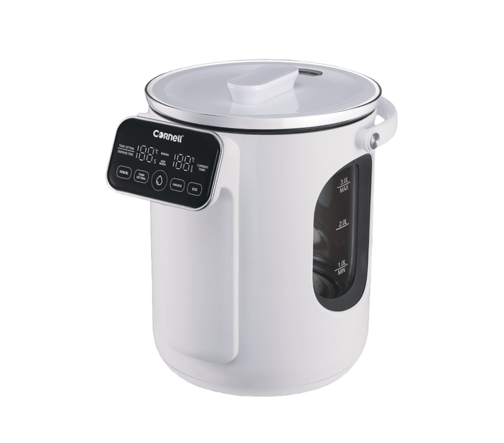 Cornell Digital Glass Thermo Pot 3.0L | CTP03WH