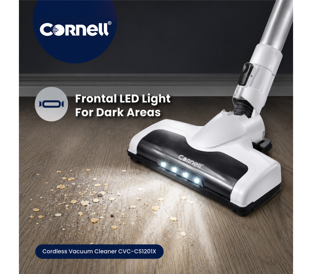 Cornell 3-IN-1 Cordless Vacuum Cleaner | CVC-CS1201X