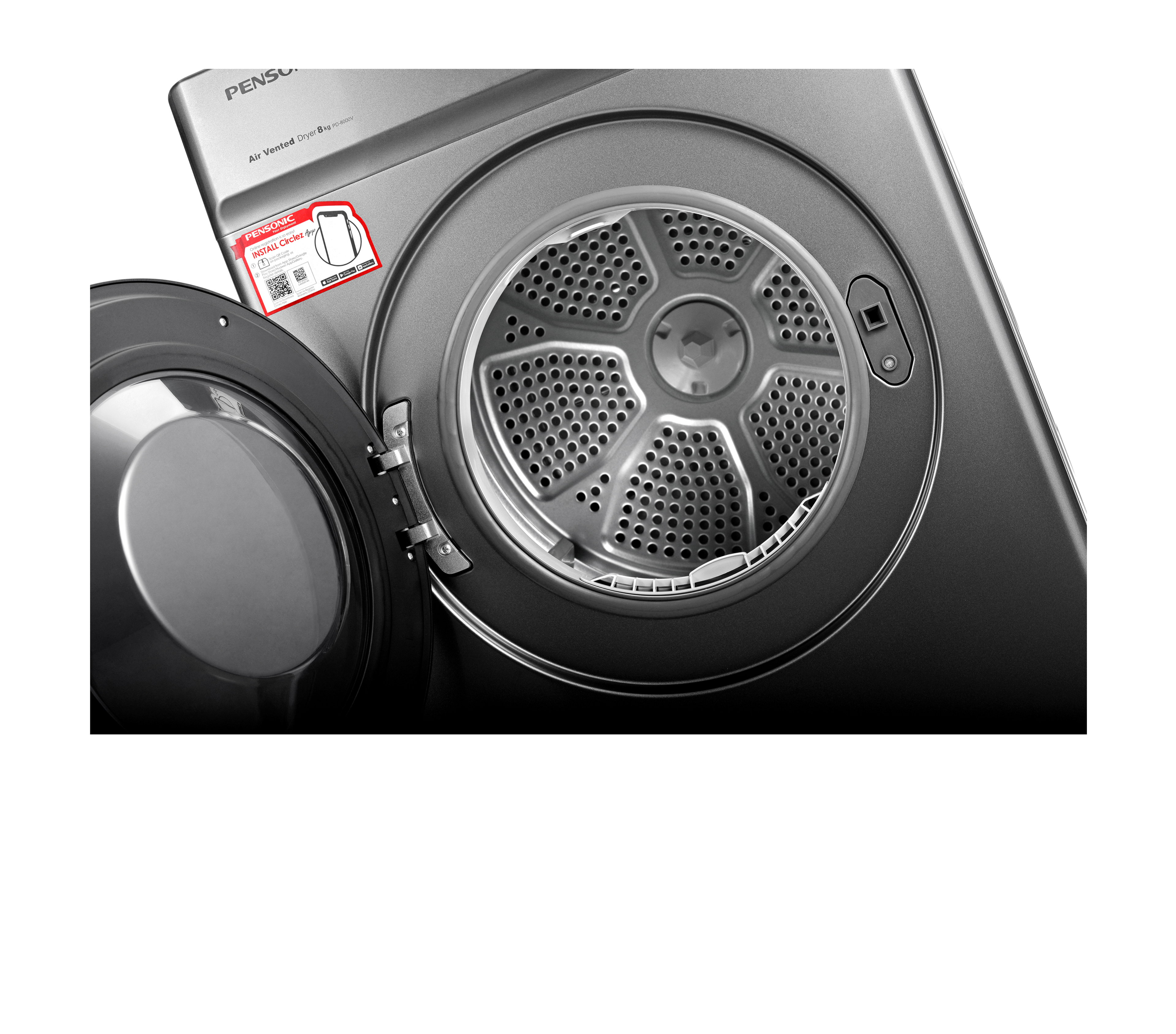 Pensonic Dryer 8Kg | PD-8000V