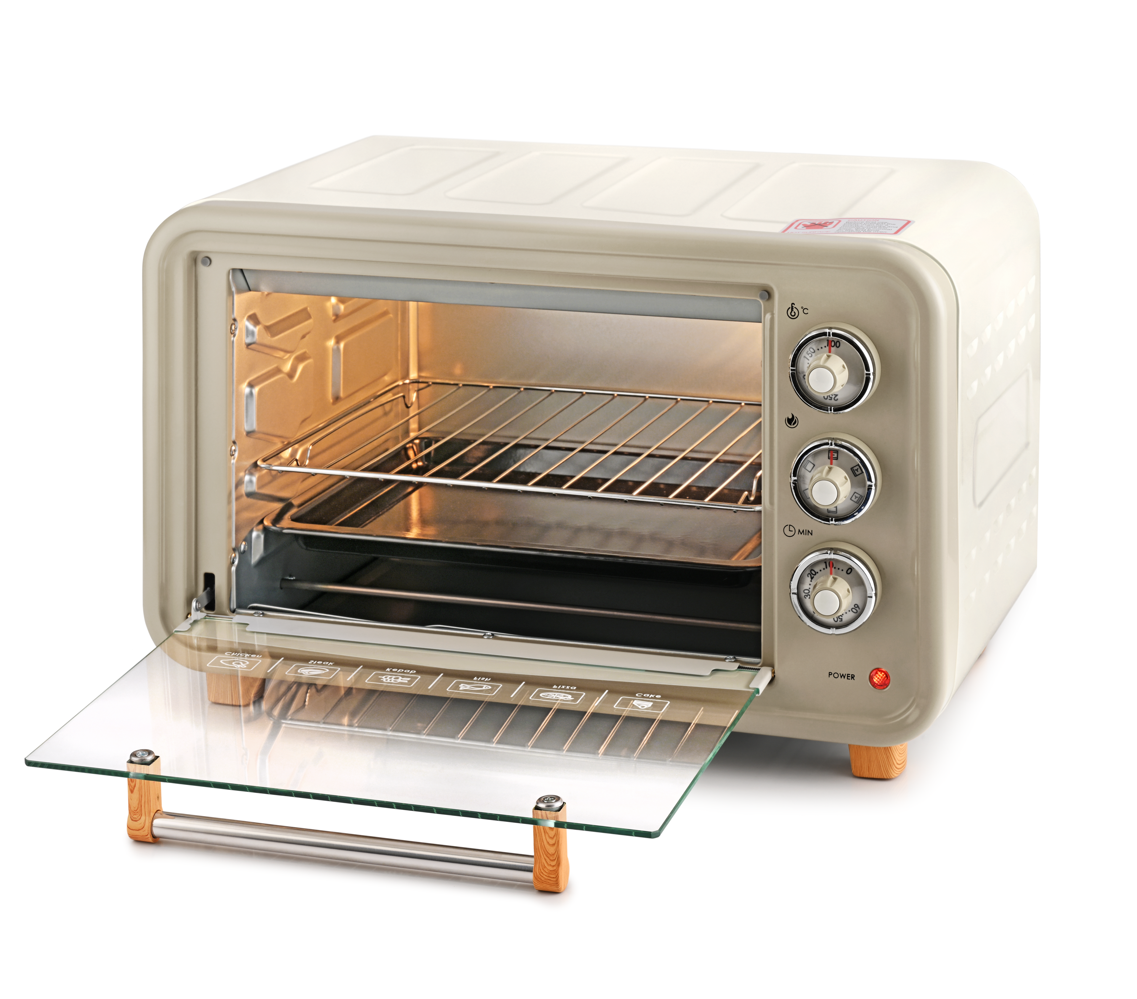 Pensonic Retro Electric Oven | PEO-2012 (20L)/ PEO-2812 (28L)/ PEO-3612 (36L)