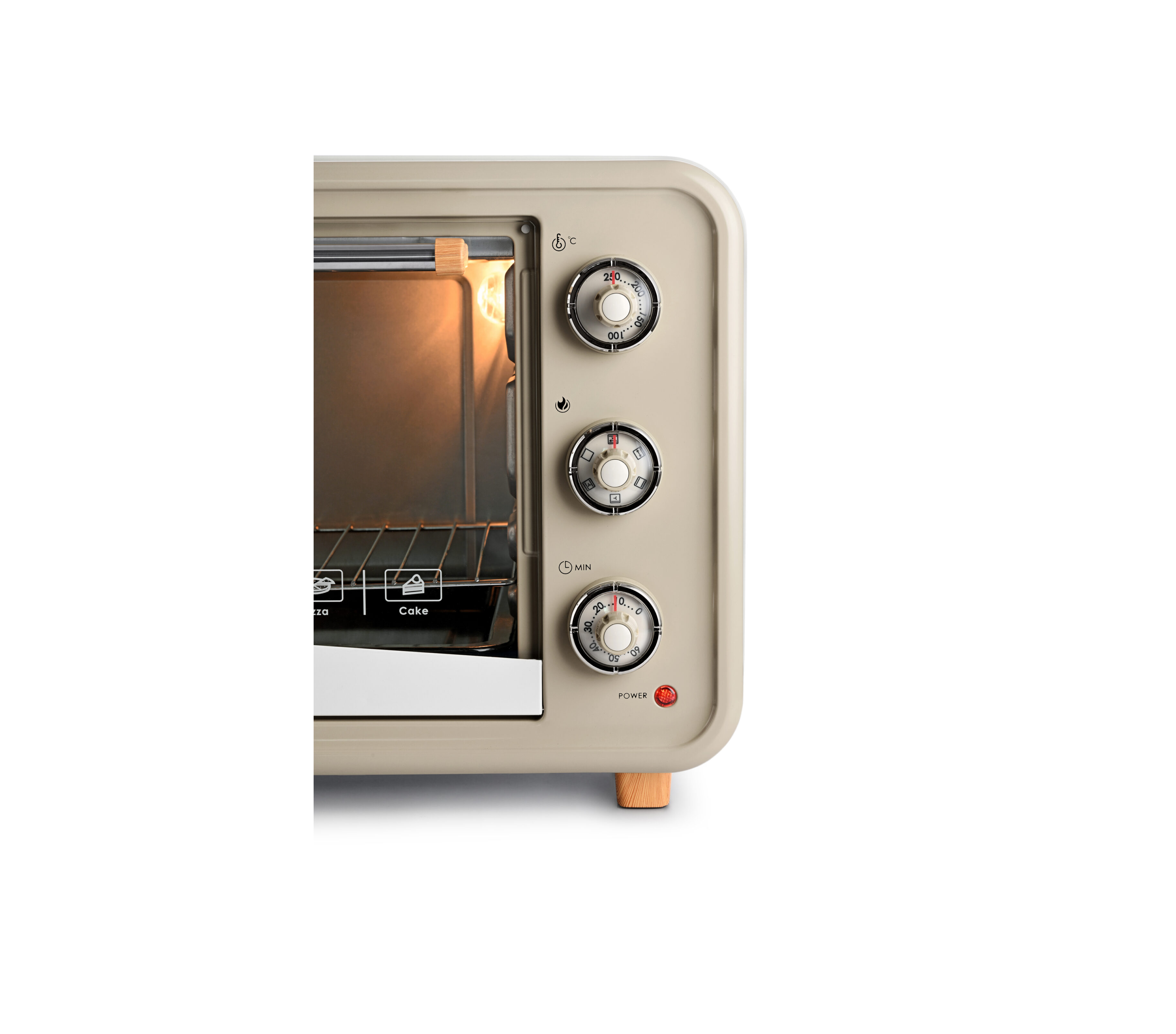 Pensonic Retro Electric Oven | PEO-2012 (20L)/ PEO-2812 (28L)/ PEO-3612 (36L)