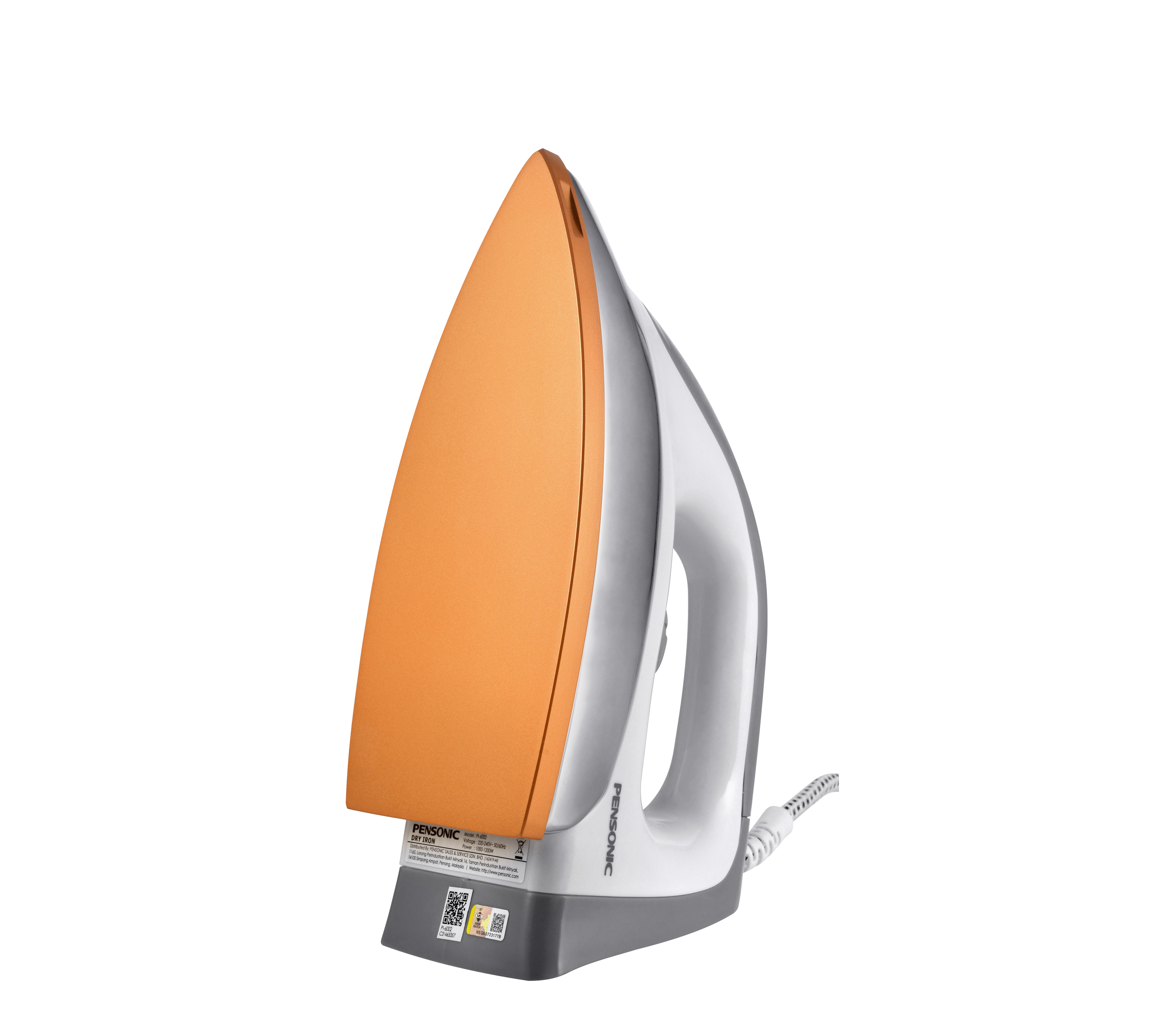 Pensonic Dry Iron White 1.8kg/1200W | PI-6002