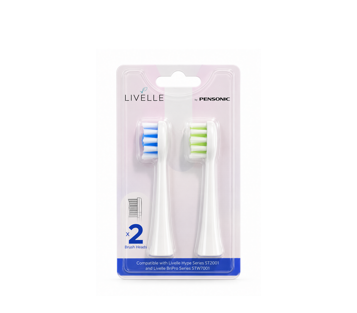 Pensonic Livelle Replacement Brush Head for Hype & BriPro Series | STHW3201