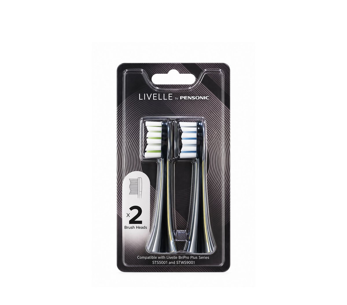 Pensonic Livelle Replacement Brush Head for BriPro Plus Series | STHW3301