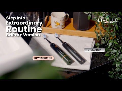 Pensonic Livelle BriPro Plus Series Sonic Toothbrush | STWS9001RGB