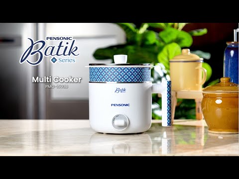 Pensonic Batik Series Multi Cooker 1.5L | PMC-1503B