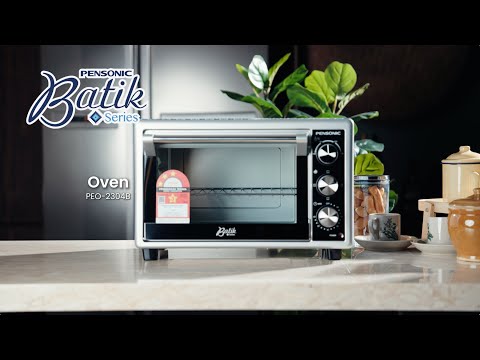 Pensonic Batik Series Electric Oven 23L | PEO-2304B