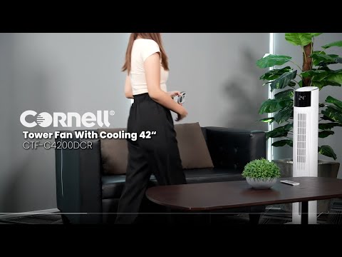 Cornell Tower Fan with Cooling | CTF-C4200DCR